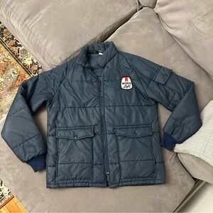 Vintage Anheuser Busch Michelob Light Jacket Coat A & Eagle Collection Promo L